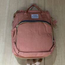 WholeNight 1 件多功能尿布背包，带更换垫的尿布包 - 便携式婴儿尿布更换包，大容量旅行尿布收纳包，适合 0-6 岁，涤纶材质，婴儿礼物 - 彩色 - 查看 12