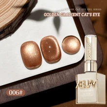 1件/6件套 15毫升金色渐变猫眼指甲油凝胶光疗凝胶可卸指甲磁性凝胶指甲油美甲DIY家用沙龙级产品 - 不含磁棒 - 彩色 - 查看 13