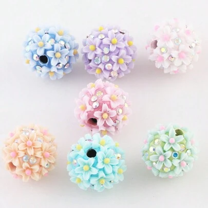 pince 多功能亚克力花珠，DIY 珠宝装饰珠适用于珠宝制作、手工艺品装饰、手链、包包、婚纱装饰