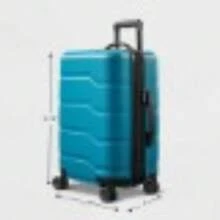 Open Story Hardside Carry On Luggage Hardshell Spinner Suitcase - Brown - View 6