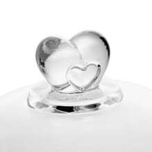 Crystal Cheese Dish With Heart Lid 19.5cm X 13cm - Lyor - 彩色 - 查看 4