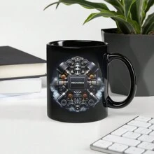 1pc 11oz Large Ceramic Funny Tool Box Shaped Coffee Mug - Inspirational Gift For Birthday, Party, Holiday - Unique Drinkware For Restaurant, Cafe, Home And Office - 11OZ - View 11