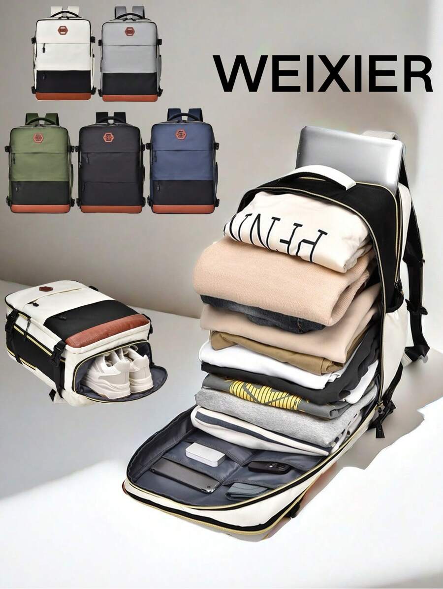 New Large Capacity Dual Shoulder Laptop Backpack, Computer Bag For Travel, Sports, Weekends - Fits Notebook, Stylish & Casual Design, Great Gift For Friends, Family, Birthdays, Holidays Christmas Thanksgiving Gifts For Men Funny Gifts Vacation Boyfriend Gifts Multi-Functional Outdoor Portable Fashionable Casual Student Hiking Dad Gifts Bag For Men Travel Essentials Holiday Essentials School Bag Camping Travel Bag Gym Bag Sports Bag Bags Summer Back To School Beach Bag Beach Laptop Case The Sporty Life Summer Bag Springbreak Bag Pack Hiking Bag Weekend Bag Backpacks Travel Must Haves Large Bag Step Into Spring