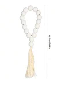 1 st. houten kralensnoer, vaasdecoratie kralensnoer, tafeldecoratie, woonkameraccessoire beste geschenken