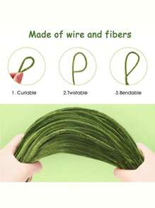 426pcs/Set Macaron Color Twist Sticks,Tulip Craft Kit With DIY Bouquet Tools - Includes Light Pink & Army Green Pipe Cleaners, Dark Green Tape, And Glue Sticks, DIY Accessories Creative Hand Tools, Craft Supplies Decoration - Perfect For Beginners, Ideal Gift For Holidays,Valentine's Day Gift