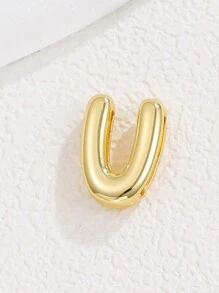 MECYLIFE 1 Pc Personalized Adjustable Stainless Steel Name Bracelet, Customizable Letter Bracelet, Popular Gift For Birthday - Bracelet - View 11