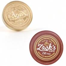 CYFUN DESIGN 1 件黄铜制成带翅膀的心/爱英文文字蜡封印章头，手工制作，无手柄，适用于工艺品、日记本、婚礼请柬、卡片装饰等 - 金色 - 查看 21