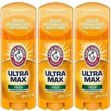Arm & Hammer Ultra Max Invisible Solid Deodorant, Fresh, 1 Ounce Travel Size (Pack Of 3) - Multicolor - View 1