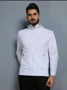 Quick-Drying Sun Protection Clothing For Outdoor Use - 白色 - 查看 5