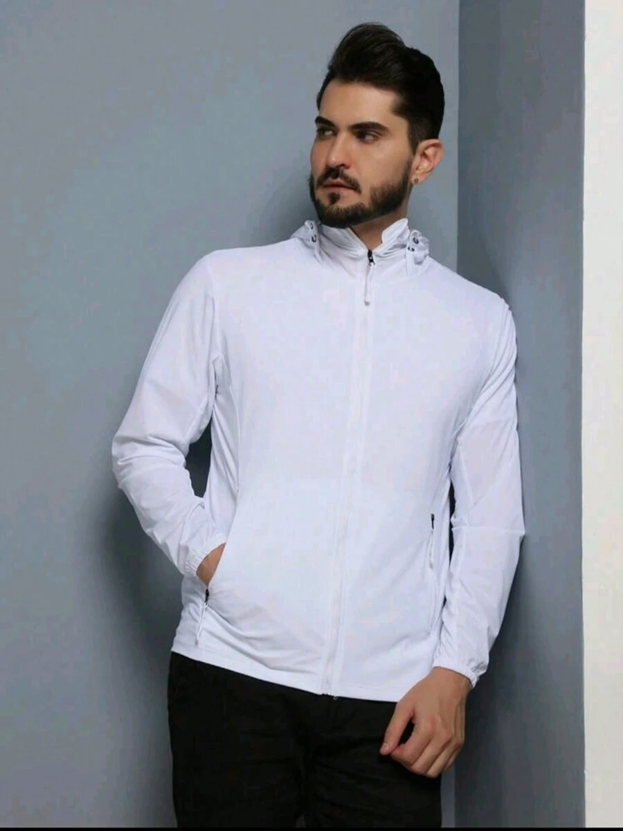 Quick-Drying Sun Protection Clothing For Outdoor Use - 白色 - 查看 1