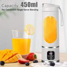 PANCERKA Portable Blender Juicer, Ideal For Smoothies, Ice Blending, Juicing, And Food Processing, Compact, Convenient, And Versatile - Multicolor - View 6