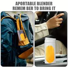 PANCERKA Portable Blender Juicer, Ideal For Smoothies, Ice Blending, Juicing, And Food Processing, Compact, Convenient, And Versatile - Multicolor - View 11