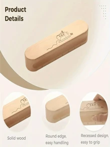 Prensa de madera para costura, 1 rodillo de costura y juego de herramientas de acolchado y costura: ideal para alisar y prensar costuras, adecuado para sastres y artesanos expertos