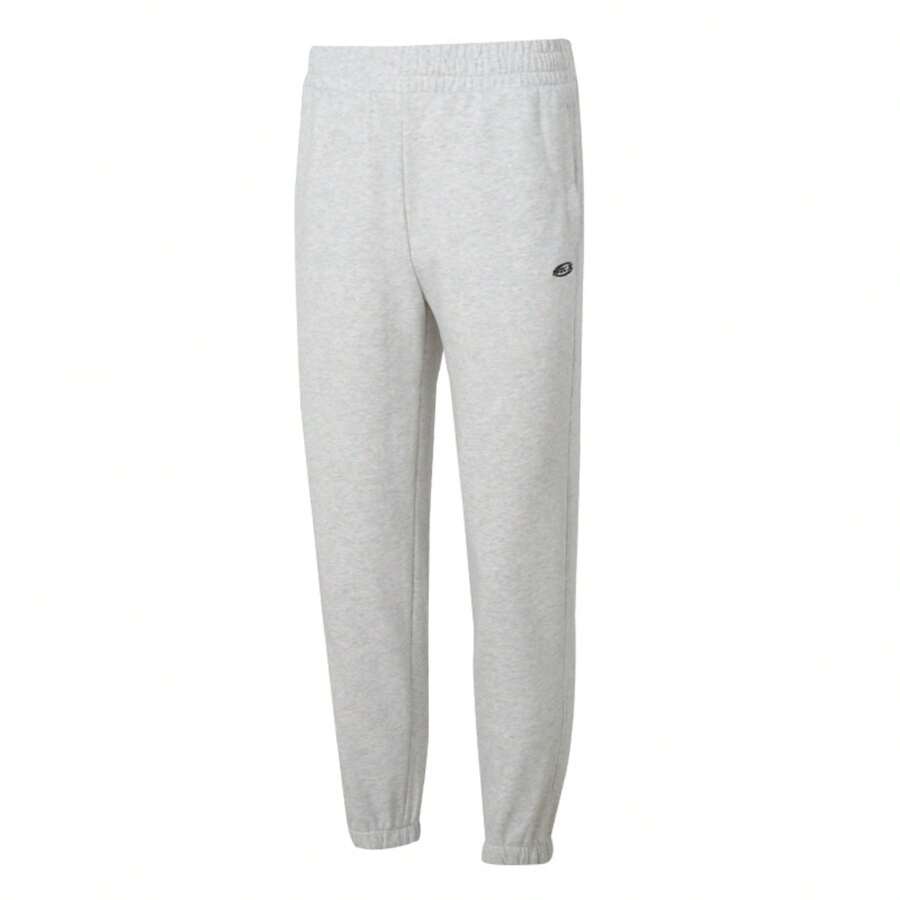 Skechers Men's Pants Sports Pants Running Comfortable Beige Casual Terry Knitted Pants P423M049-02F0