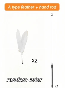 1 Giocattolo per gatti, con teste intercambiabili in vari colori e stili, adatto per l'esercizio dei gatti sia in casa che all'aperto, e può essere tenuto per uso interattivo; tappetino per arrampicata per gatti fai-da-te che permette ai gatti di godersi l'arrampicata a casa, protezione per mobili per animali domestici, accessori per gatti, giocattoli per gatti, cose per gatti, spiaggia, cool