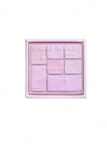 1pc High-Quality Creative Eyeshadow Palette Series Notepad, Colorful Note Pages With Index Stickers Back To School