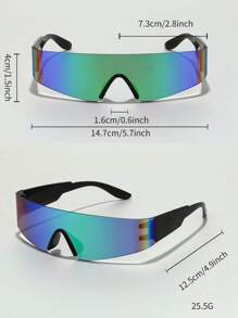 Gafas de aviador vintage retro de moda para mujer - Multicolor - Ver 14