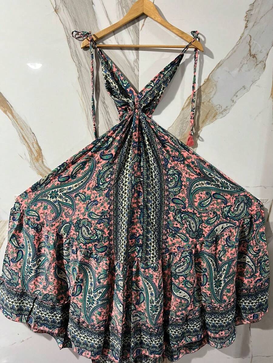 Dress - สีน้ำเงิน - ดู 1