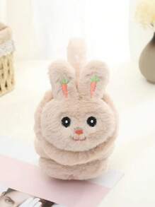 1pc Children's Closed-Eye Rabbit Ear Muffs, Warm & Fashionable, Suitable For Parties, Outdoor Activities, Daily Use