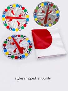 1 Set Of Multi-Player Twister Game Mats For Indoor Party Games, Team Building Games
