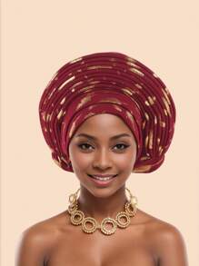 1pc Polyester Drawstring Patch Baseball Cap, Suitable For Spring, Summer, Autumn And Winter Hair Sleep Cap - Multicolor - View 16