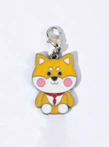 1pc Puppy Shape Keychain Cute Keychain Or Backpack Decoration Bag Pendant Girl Gift - Multicolor - View 12