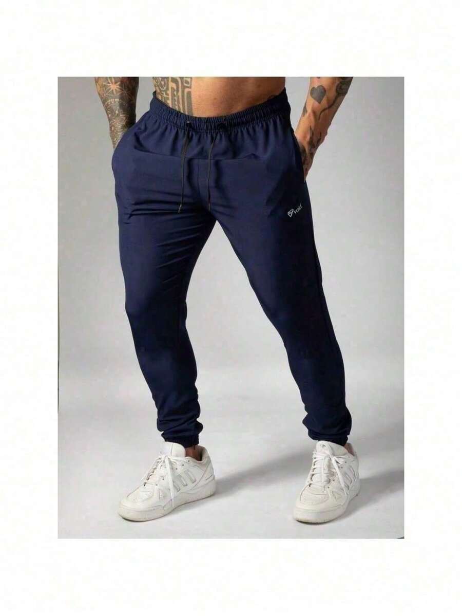 Calça de Treinamento Esportiva de Verão Estilo Namorado em Tactel para Homens