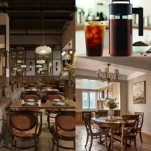 1pc Portable Cold Tea Coffee Maker Bottle, Milk Iced Tea Maker Cold Tea Pitcher, Juice Carafe For, Restaurant, Office, Coffee Servers - Black - View 5