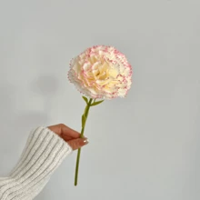 1 CÁI/3 CÁI/5 CÁI, Hoa cẩm chướng nhân tạo chân thực cho đồ thủ công DIY và trang trí nhà cửa - Hoa mô phỏng nở cho bó hoa cô dâu và sắp xếp trên bàn - Sử dụng trong nhà và ngoài trời - Nhiều màu - Xem 10