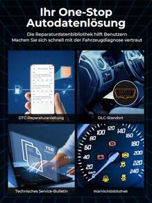 TOPDON TopScan OBD2 Scanner, Bidirectional Scanner Wireless Full System Diagnostic Tool, FCA Automatic Certification, 8+ Hot Reset, Repair Guide, Car Code Reader, Performance Testing - 黑色 - 查看 6