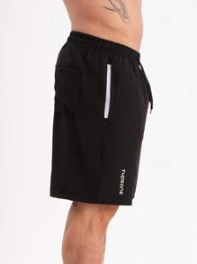 Type One Kit 2 Men's Tactel Sports Shorts Tactel Bermuda Shorts With Elastane Summer Running - Royal Blue - View 9