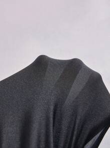 6 bóxers para hombres de color negro con banda de cintura con letras, ropa interior deportiva para hombres, shorts delgados y elásticos de unicolor, bóxers cómodos y de moda para hombres