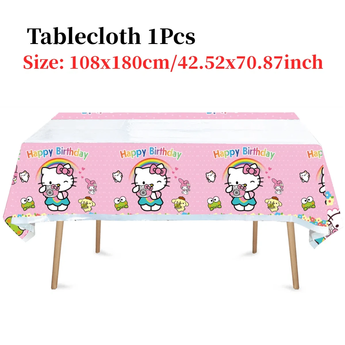 Oudain 3 Pcs Anime Theme Tablecloth Yellow And Red Stars Print Table Cover Set 108 X 54 Inches Party Decor Supplies Birthday Themed Party Decoration