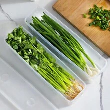 Vegetable Storage And Preservation Box Locks Freshness - White - View 9