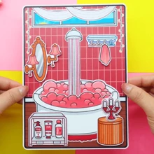 Toca Life Frozen Girls' Friend Book DIY Craft Making Kit, Need Handcrafting Cutting