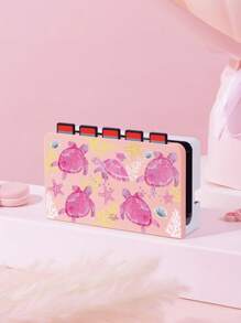 1pc Ocean, Turtle Pattern Switch Game Accessories Protective Case, Compatible With Nintendo Switch NS/Switch OLED, Compatible With Switch Console Accessories, Full Set Including Storage Bag, Card Slot Base, Game Card Case, Dust Cover, Best Gift Compatible With Switch Players