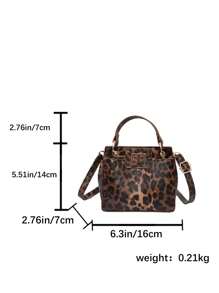 Women Fashionable Minimalist Solid Color Shoulder/Crossbody Square Handbag