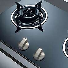 4 Pcs 6MM Gas Hob Knobs Silver Cooker Hob Knobs Universal Gas Stove Knobs Metal Gas Hob Switch For Kitchen Cooker Gas Stove Oven Cooktop