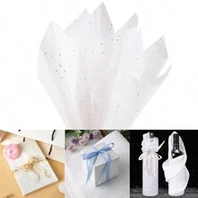 20 tờ Giấy lụa nhũ cỡ lớn màu trắng kaki Giấy mỹ thuật không axit, hoàn hảo để gói quà, lưu trữ, đóng gói, lưu trữ đồ thủ công mỹ nghệ đóng gói số lượng lớn, xé nhỏ, gói phụ kiện cho tiệc cưới, tiệc sinh nhật, trang trí quà tặng DIY tua rua, cắt nhỏ, gói giấy trang trí, phác thảo và cắt giấy cho nghệ thuật, thủ công mỹ nghệ và đóng gói, đóng gói hoa, Giáng sinh - trắng - Xem 2