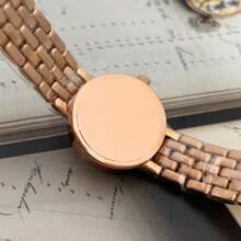 Tissot Mișcare cu quartz, 30 m, rezistent la apă, ceas elvețian pentru femei, cadran alb de 19,5 mm, carcasă din oțel, curea din oțel inoxidabil T140.009.33.111.00