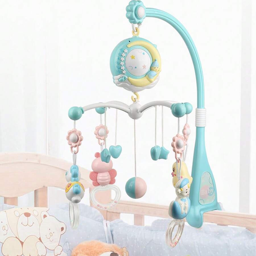 Baby Mobile, Baby Hanging Toys, Gift For Newborns 0-24 Months - Baby Blue - View 1