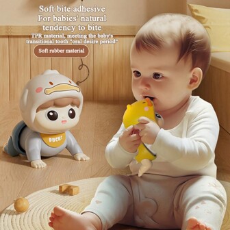 早教电动婴儿学习爬行娃娃 幼儿益智爬行娃娃 带声音 幼儿最佳礼物