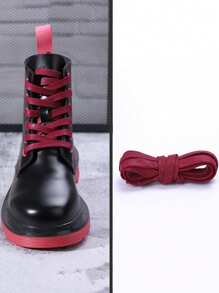 Waxed Shoelaces For Boots, Men Women Flats Leather High Top Ankle Boots, Multi Color Replacement Laces