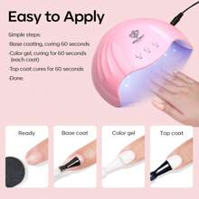 Modelones Cat Eye Gel Nail Polish, 2 PCS 15ML Pink Sliver Holographic 9D Cat Eye Glitter Multichrome Gel Polish Pink Nail Gel Polish With Magnet Soak Off Led Nail Art Gel DIY Salon Gift - 彩色 - 查看 8