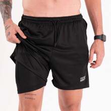 ROCK SAINTS Men Shorts - 黑色 - 查看 4