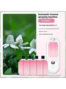 1pc Home/Hotel Use Aroma Diffuser Humidifier Automatic Mister; For Bedroom, Bathroom; Aromatherapy Mist Maker (Includes 4 Essential Oils)