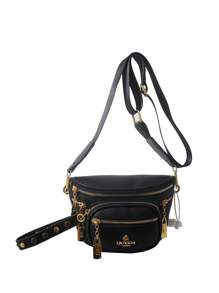 Bolso de pecho de moda nueva, multicolor a cuadros, con correa de hombro ajustable. Bolso cruzado sencillo y elegante, versátil, adecuado para trabajo, ir y venir, uso diario, compras y citas.