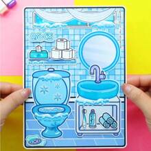 Toca Life Frozen Girls' Friend Book DIY Craft Making Kit, Need Handcrafting Cutting