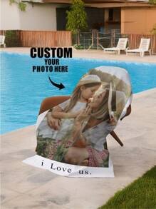 1 pieza Toalla de playa personalizada con texto, toalla de baño personalizada, toalla de piscina para adultos, toalla de playa, surf, baño, regalo de vacaciones, toalla de playa, , playa, ola caliente, artículo esencial de verano, decoración de baño, artículos esenciales de viaje, accesorios de viaje, artículos esenciales de playa, viaje soleado