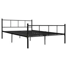 Sturdy Black Metal Bed Frame 140x200 Cm No Mattress Included Stylish And Durable DesignOther Hangers & Racks Back To School Travel Essentials Room Decor,Home Decor,Bedroom Decor Storage Organization And Storage Puppy Keep Dress Shorts Phone Case Bikini Summer Dresses For Women Skirt Summer Dress Dresses Nails Jeans Tops White Dress Dresses For Women - Black - View 2